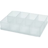 Raaco 109888 - Inserto para organizador- tipo 55 A- 8 compartimentos de A8-1- transparente
